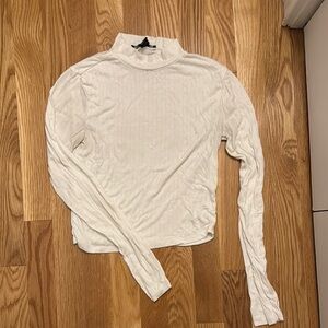 Forever21 Mock Neck Crop Top